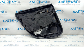 Door trim card rear right Audi A6 C7 12-18 leather, BOSE, broken crepe
