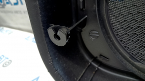 Door trim card front left Audi A6 C7 12-18 leather black, BOSE, break crepe, crack
