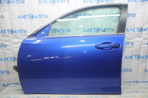 Door assembly front left Honda Insight 19-22 blue B-593M keyless