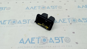Audi A6 C7 12-18 black trunk lid lock trim