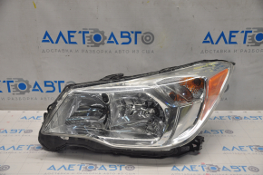 Headlight front left Subaru Forester 14-16 bare SJ dorest halogen, sand