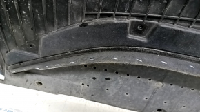 Front bumper protection Audi A6 C7 12-15 prerest s-line, scratches