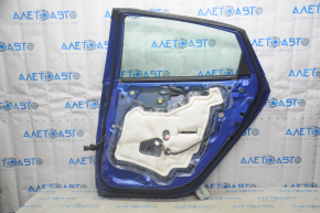 Door assembly rear right Honda Insight 19-22 blue B-593M