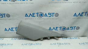 Right rear pillar trim Audi A6 C7 12-18 grey, dry cleanable, crack