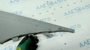 Right rear pillar trim Audi A6 C7 12-18 grey, dry cleanable, crack