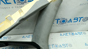 Rear window trim left Audi A6 C7 12-18 gray, for dry cleaning, fasteners unsoldered, tear