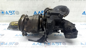 Turbocharger complete with manifold Mercedes W167 GLE 450 20-23 3.0h 10k burnt, for spare parts
