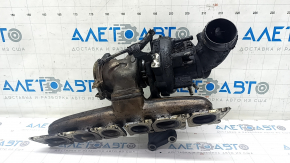 Turbocharger complete with manifold Mercedes W167 GLE 450 20-23 3.0h 10k burnt, for spare parts