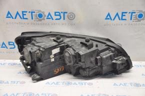 Headlight front left VW Passat b7 12-15 USA naked, halogen, sand, scratches, dust inside