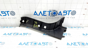 Trunk opening trim left Lexus RX350 RX450h 10-15 black, worn