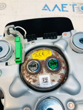 Airbag in steering wheel driver Honda CRV 20-22 black rusty pyropatron