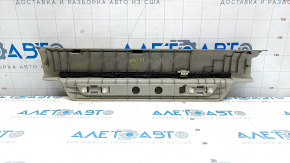Front right door sill trim Lexus RX350 RX450h 10-15 gray, with chrome trim, worn, bumps on chrome