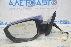 Side mirror left Honda Insight 19-22 5 pins blue scratch