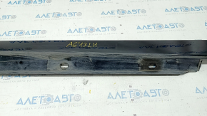 Left threshold Audi A6 C7 12-15 pre-rest, black, scratches