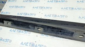 Left threshold Audi A6 C7 12-15 pre-rest, black, scratches