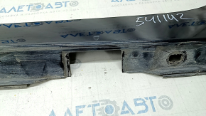 Left threshold Audi A6 C7 12-15 pre-rest, black, scratches