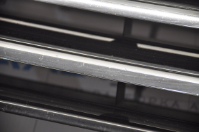 Radiator grill with badge VW Passat b7 12-15 USA cracks, sand, swollen chrome