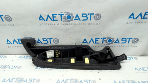 Side 2nd row seats left Audi A6 C7 12-18 leather black
