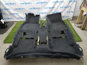Floor covering Audi A6 C7 12-18 black, for dry cleaning, tears
