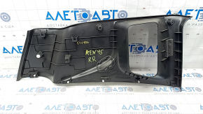 Rear Trunk Pillar Cover Right Jeep Renegade 15 - Black, Scratched