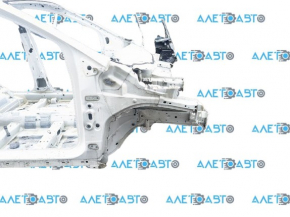 Front right quarter Ford Escape MK3 17-19 rest on the body, white