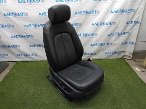 Passenger seat Audi A6 C7 12-18 with airbag, electric, heated, leather black