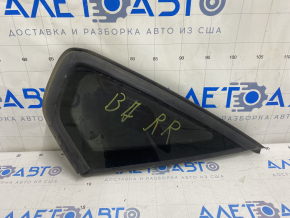 Window blind glass rear right VW Passat b7 12-15 USA mat peeling off molding, dents on molding