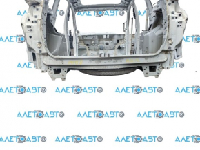 Rear panel Ford Escape MK3 13-19 2 parts white, on the body