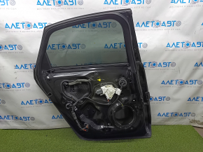 Door assembly rear left Audi A6 C7 12-18 keyless, black LZ9Y, butt
