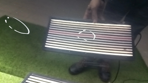 Bare hood Audi A6 C7 12-18 aluminum, black LZ9Y, painted, 0.2, bumps, dented