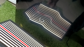 Bare hood Audi A6 C7 12-18 aluminum, black LZ9Y, painted, 0.2, bumps, dented