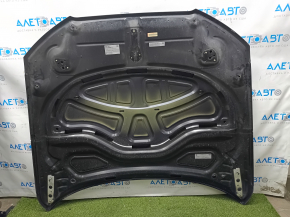 Bare hood Audi A6 C7 12-18 aluminum, black LZ9Y, painted, 0.2, bumps, dented