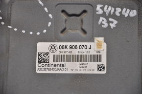 Block ECU engine computer VW Passat b7 12-15 USA 1.8T dented
