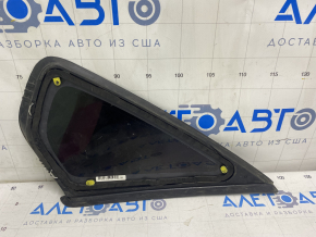 Window blind glass rear left VW Passat b7 12-15 USA chrome, scratches on chrome, scratches on glass