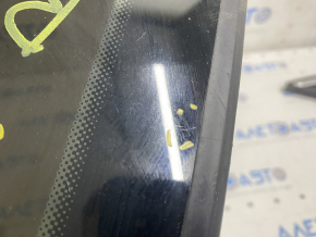 Window blind glass rear left VW Passat b7 12-15 USA chrome, scratches on chrome, scratches on glass