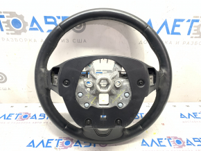 Steering wheel bare Lincoln MKC 15- leather black, dents on leather