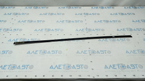 Upper rear left door molding Audi Q7 16- black gloss