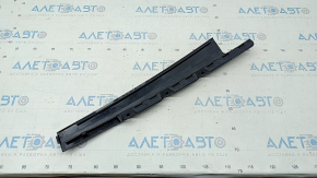 Door trim side rear left front Audi Q7 16- black gloss