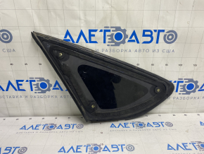 Window blind glass rear right Ford Fusion mk5 13-20 one chrome, scratches on chrome, scratches on glass