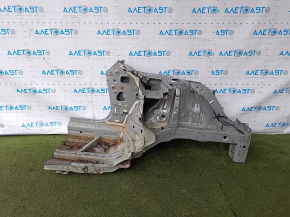 Front quarter left Honda Accord 18-22 silver, without upper pillar