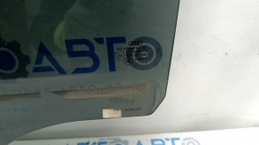 Glass of the rear left door of Audi Q7 16- tinted