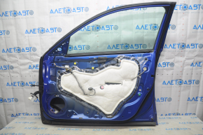 Door assembly front right Honda Insight 19-22 blue B-593M keyless dent