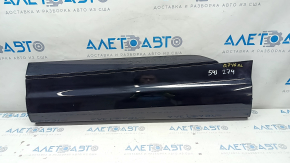 Door trim lower rear left Audi Q7 16-19 black molding, quattro, scratches