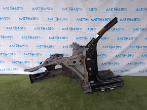 Front left quarter Audi A6 C7 12-18 black