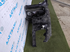 Front left quarter Audi A6 C7 12-18 black