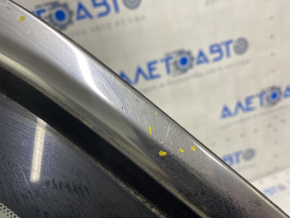 Window blind glass rear left Ford Fusion mk5 13-20 one chrome, scratches on chrome, scratch on glass