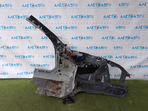 Quarter front left BMW 3 F30 12-15 black
