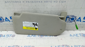 Left visor Volvo XC90 16-22 gray, with backlight, without hook, for cleaning