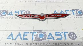 Emblem inscription Trail Hawk tailgate Jeep Renegade 15-