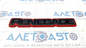 Emblem inscription Renegade front right Jeep Renegade 15- Trailhawk